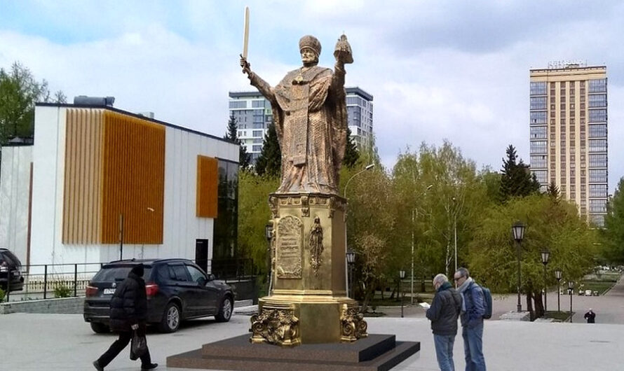 6-метровый памятник Николаю Чудотворцу появится в центре Новосибирска