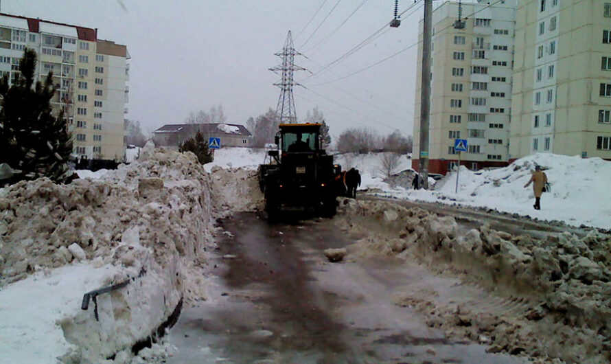 Управляющие компании будут наказывать за плохую уборку снега во дворах Новосибирска