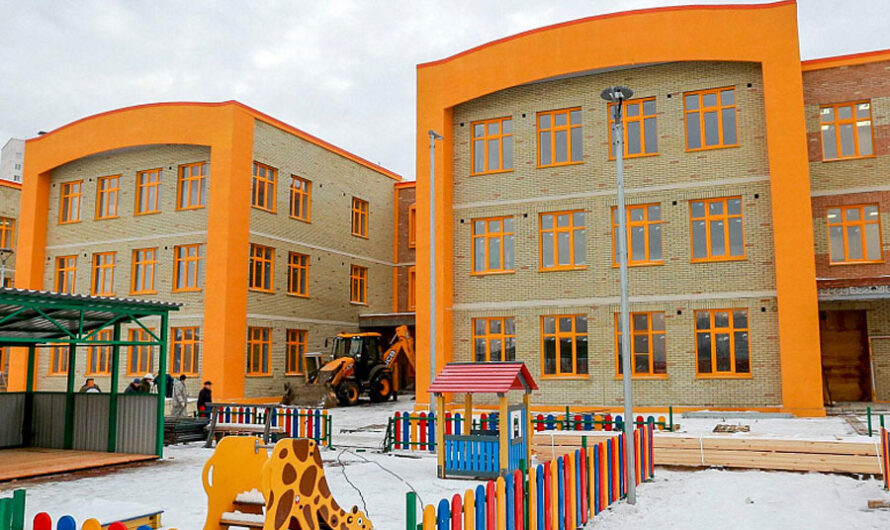 Огромный детсад на 320 мест построили в Новосибирске