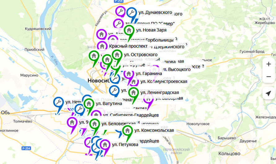 Масштабная замена тепловых сетей началась в Новосибирске – карта
